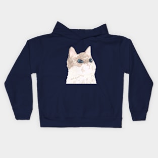 Cute cat Kids Hoodie